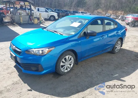 2021 Subaru Impreza Sedan z USA, uszkodzony, nr VIN 4S3GKAB67M3606495